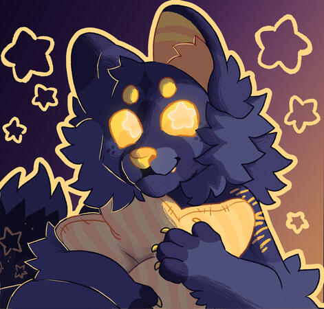 Shaded bust for moonpawtism